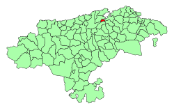 El Astillero (Cantabria) Mapa
